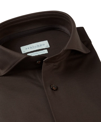 Profuomo jersey overhemd Slim Fit PPWH30026E