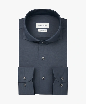 Profuomo jersey overhemd Slim Fit PPWH30026I