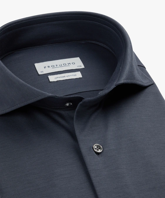 Profuomo jersey overhemd Slim Fit PPWH30026I