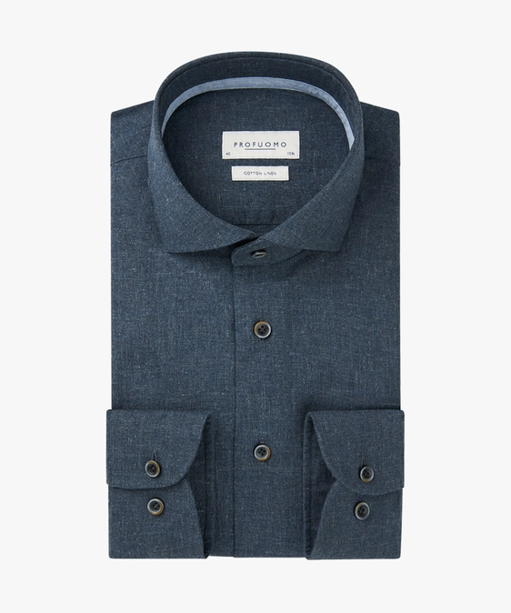 Profuomo linnen overhemd PPWH10012E