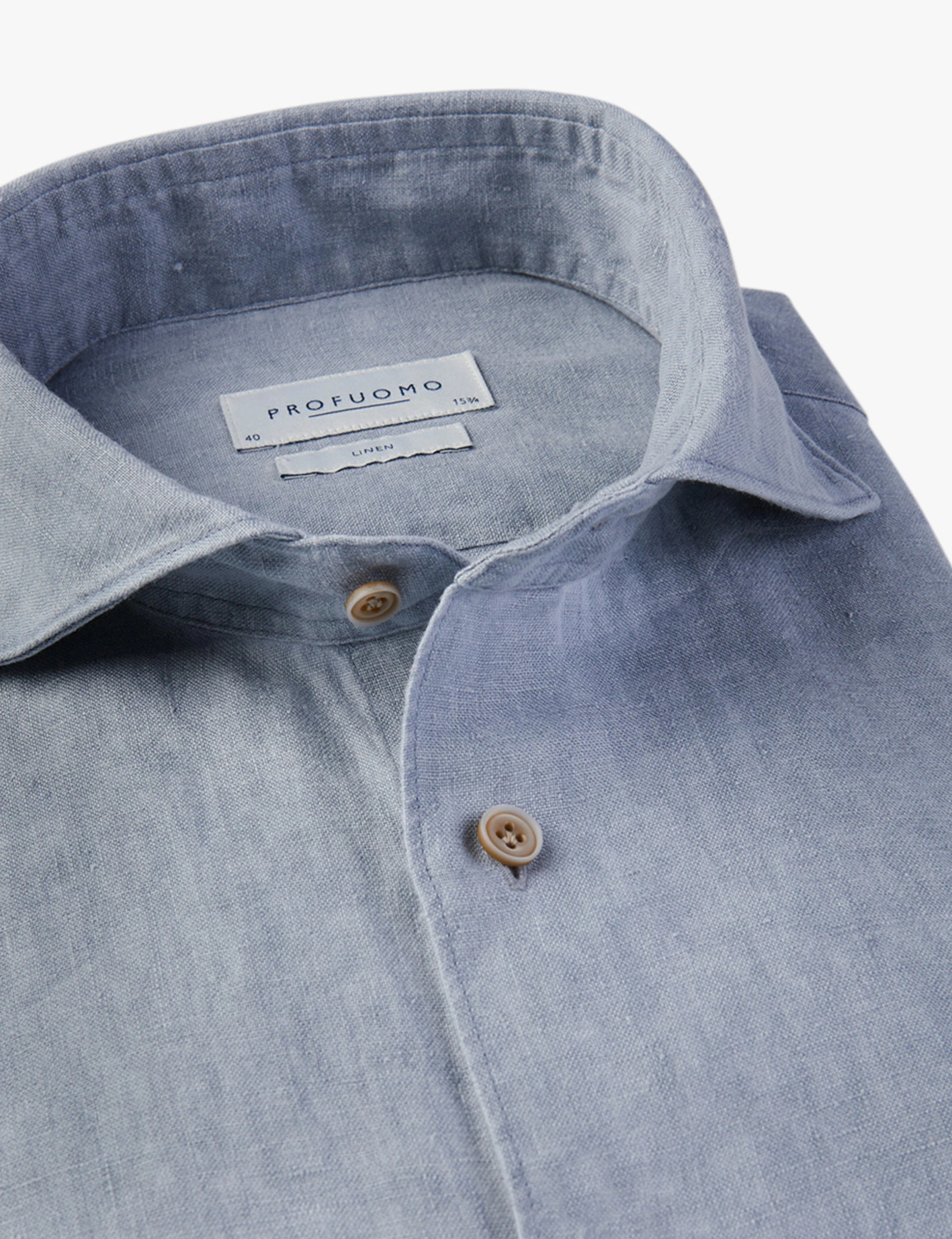 Profuomo linnen overhemd best sale