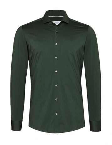 PURE jersey overhemd Slim Fit E21300-21750