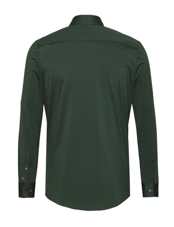 PURE jersey overhemd Slim Fit E21300-21750