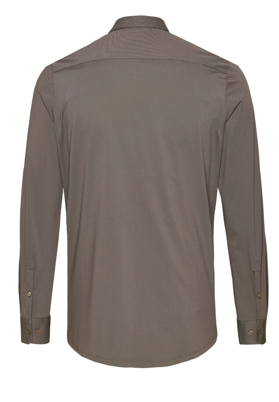 PURE jersey overhemd Slim Fit E21300-21750