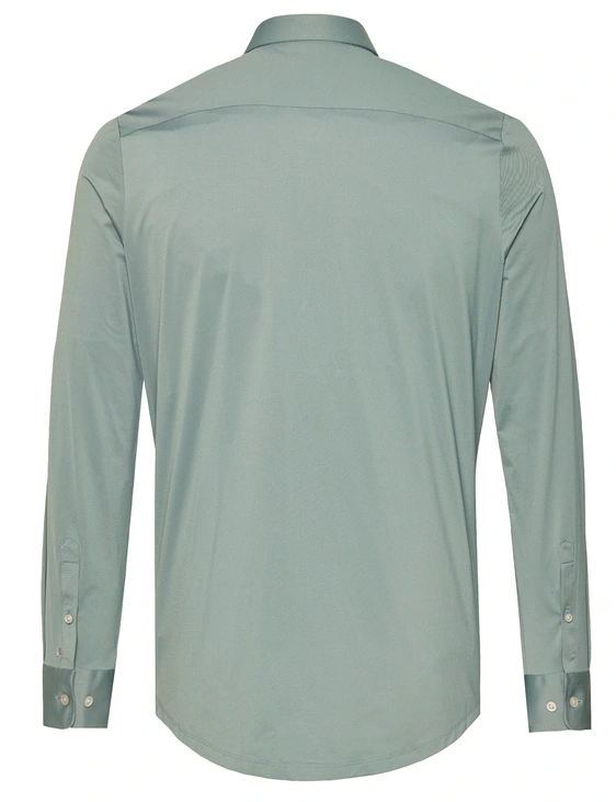 PURE jersey overhemd Slim Fit E21300-21750