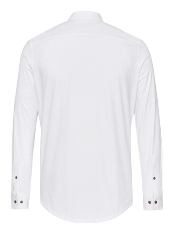PURE jersey overhemd Slim Fit E21301-21741