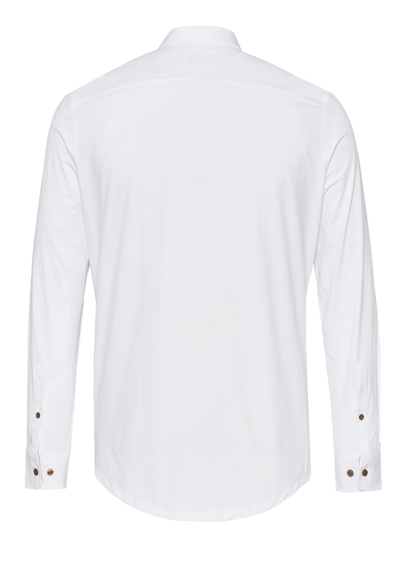 PURE jersey overhemd Slim Fit E21301-21741