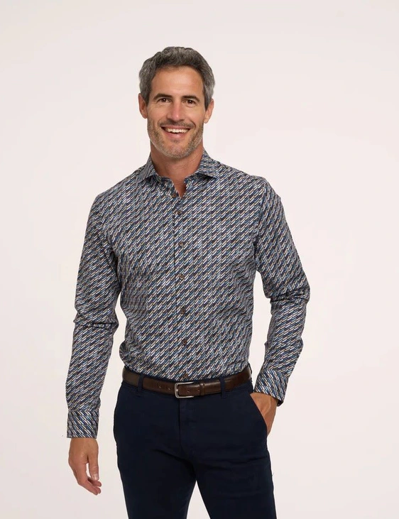 R2 business overhemd Tailored Fit 126.WSP.033