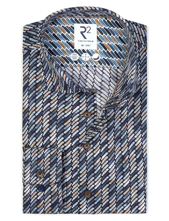 R2 business overhemd Tailored Fit 126.WSP.033