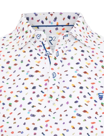 R2 casual overhemd 124.POLO.012