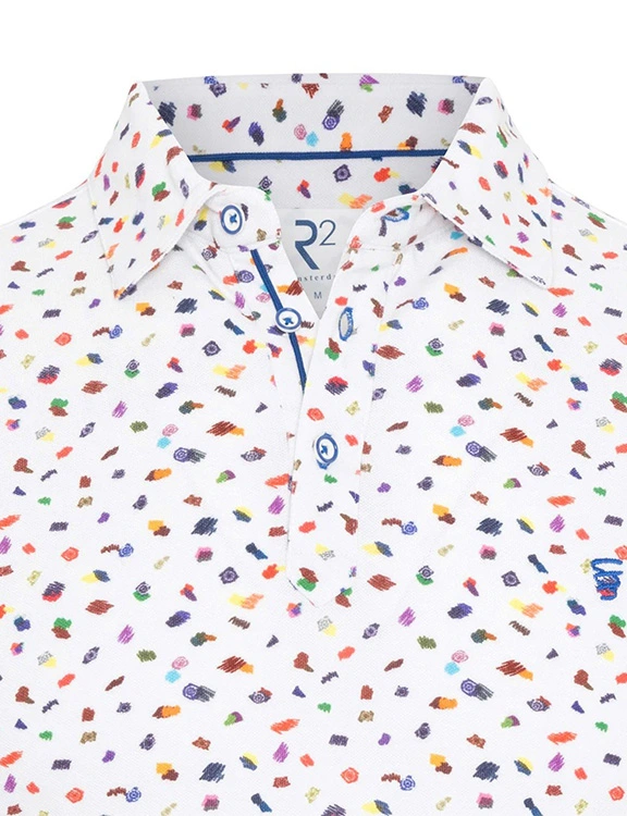 R2 casual overhemd 124.POLO.012
