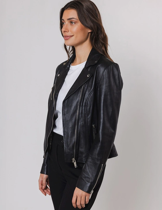 Rino & Pelle leren blazer Ghost.350NOOS