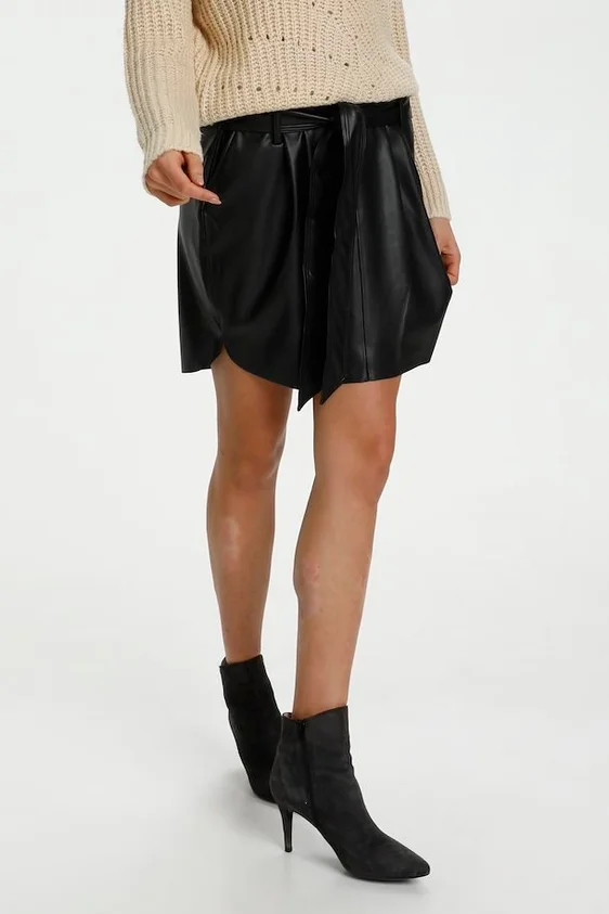 Saint Tropez leren rok 30511339