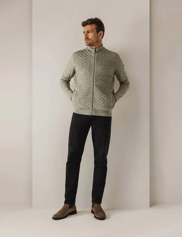 State of Art gebreid vest 16124022