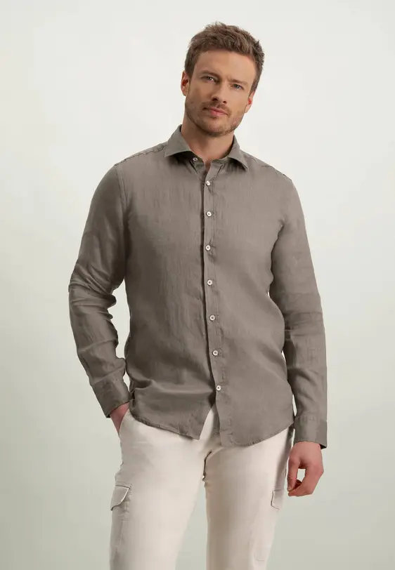 State of Art linnen overhemd Regular Fit 21114314