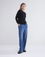 Summum gebreid vest Bordeaux-7980