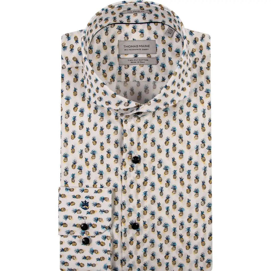 Thomas Maine Overhemd Tailored Fit 91 7755A In Het Witgeel thomas maine kopen in de aanbieding Thomas Maine Overhemd Tailored Fit 91 7755A In Het Witgeel thomas maine kopen in de aanbieding