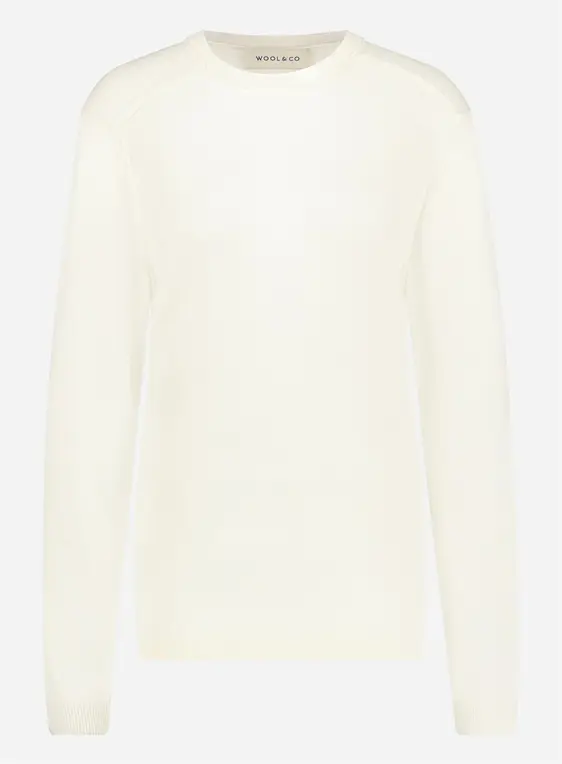 Wool & Co ronde hals trui WO-0205