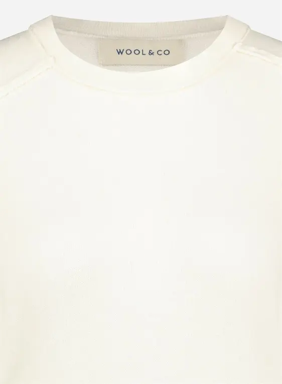 Wool & Co ronde hals trui WO-0205